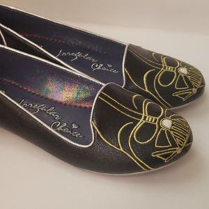 Irregular Choice Darth Vader Flats Size 8.5